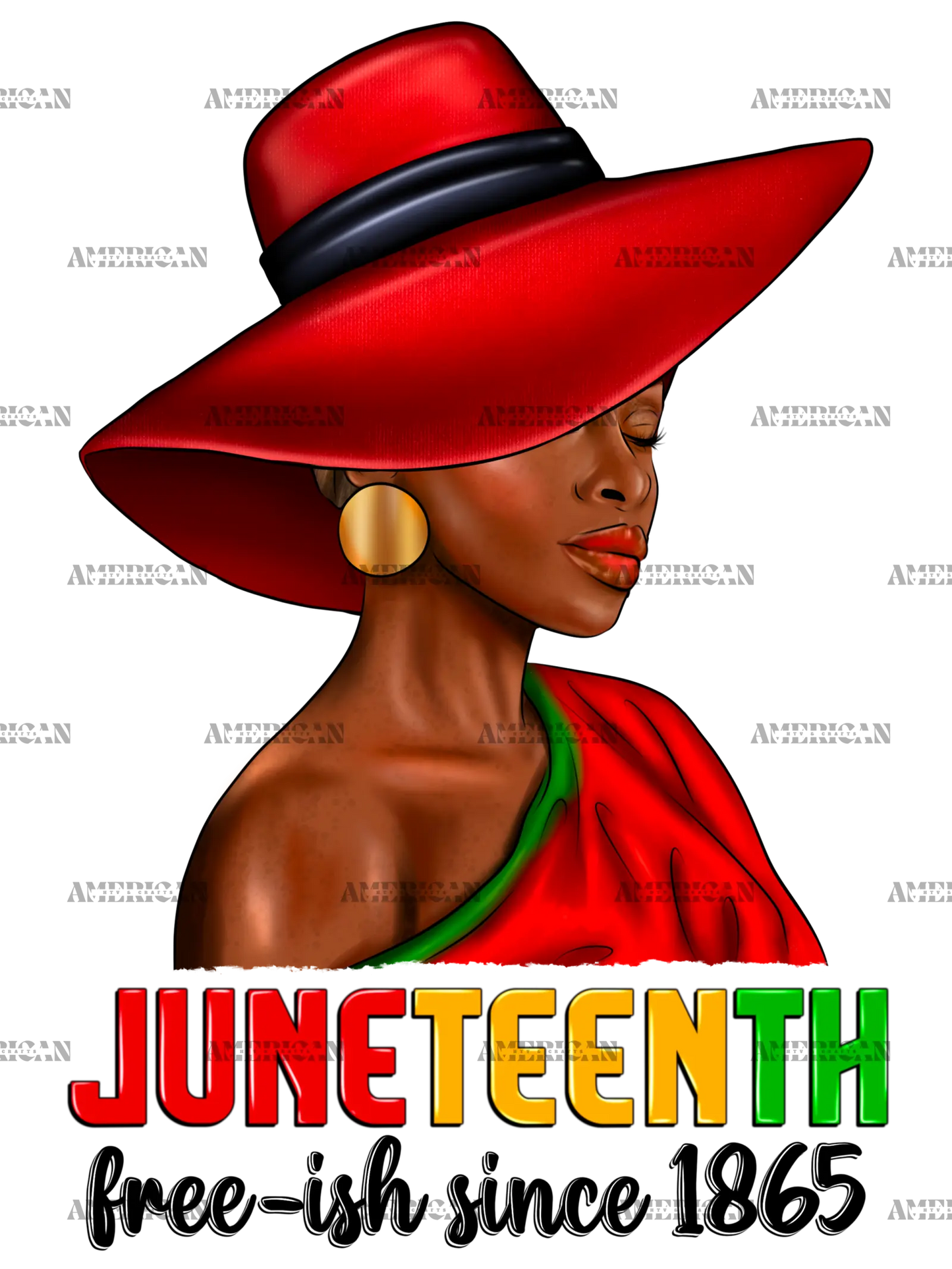 Juneteenth_Freeish_Since_1865_Black_Woman.png