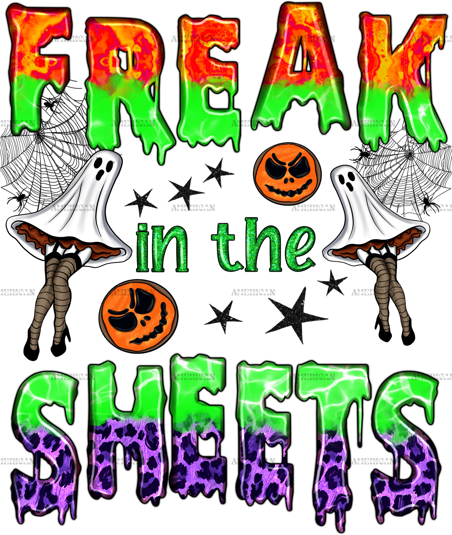 Freak in the Sheets DTF Transfer