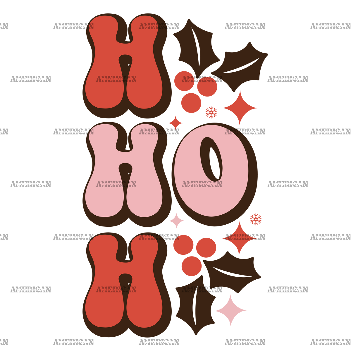 HoHoHo-2 DTF Transfer