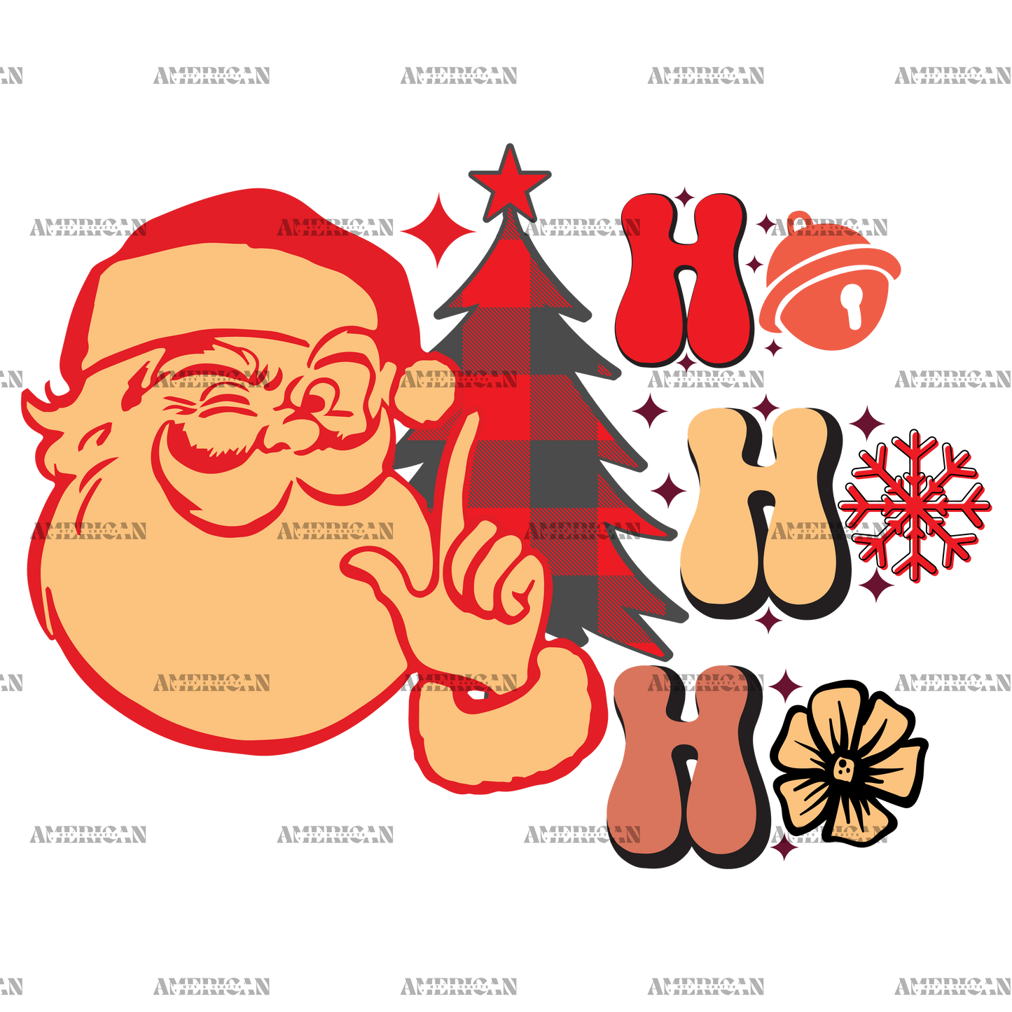 HoHoHo-9 DTF Transfer
