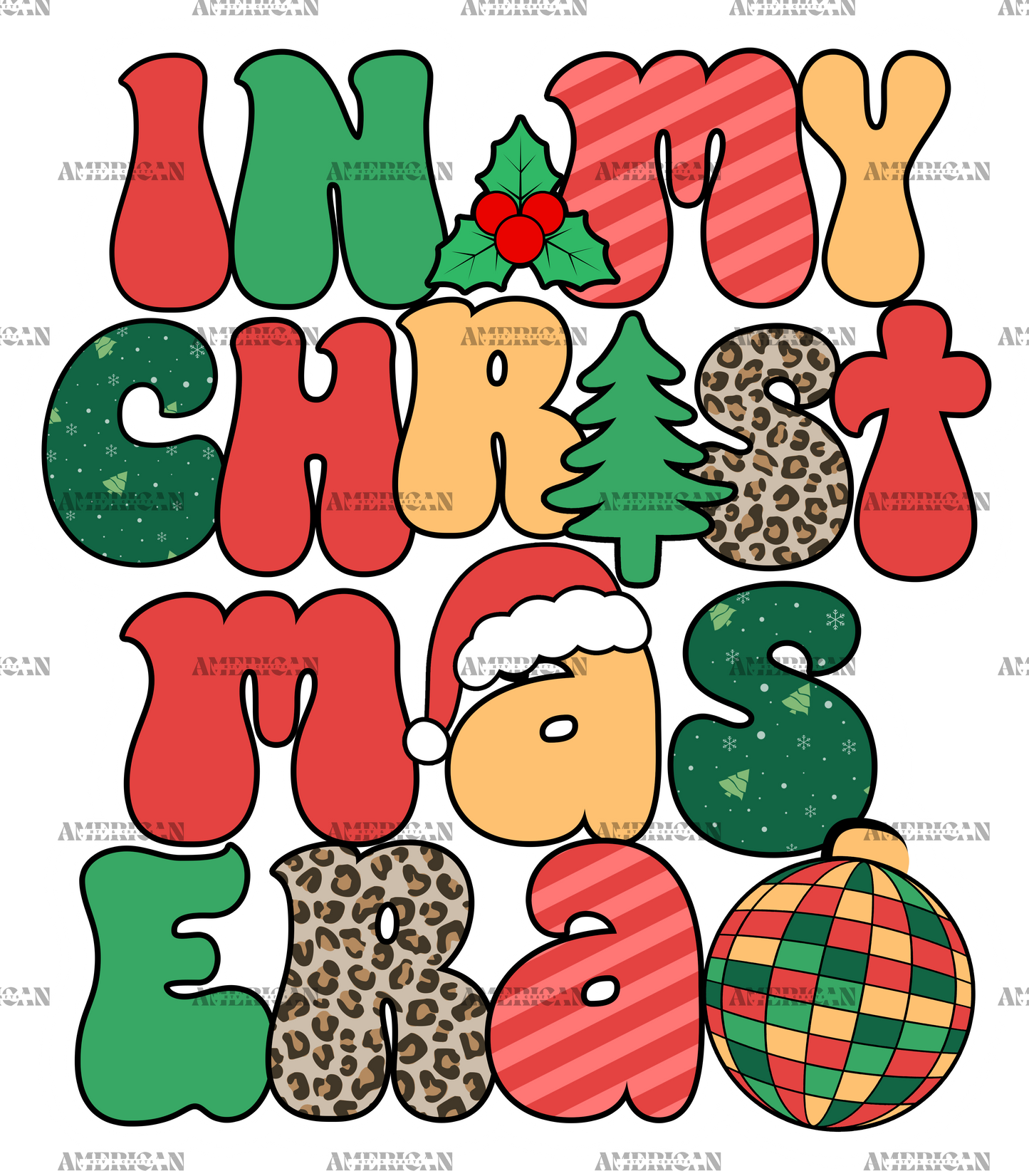 In My Christmas Era-2 DTF Transfer
