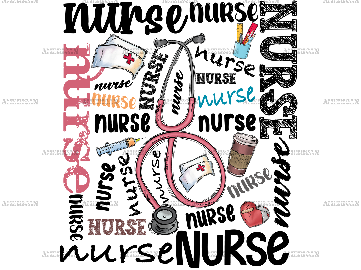 Nurse-2 DTF Transfer
