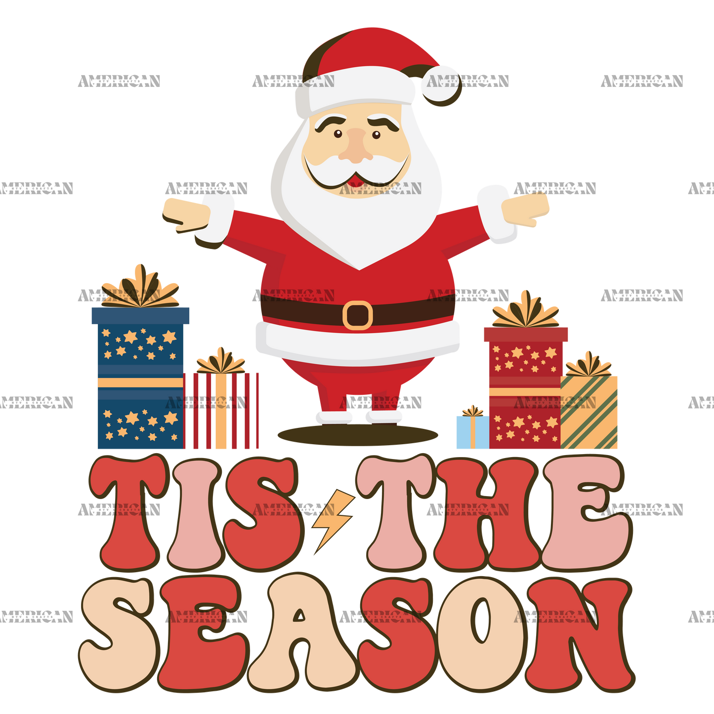 Tis The Season Christmas-15 DTF Transfer
