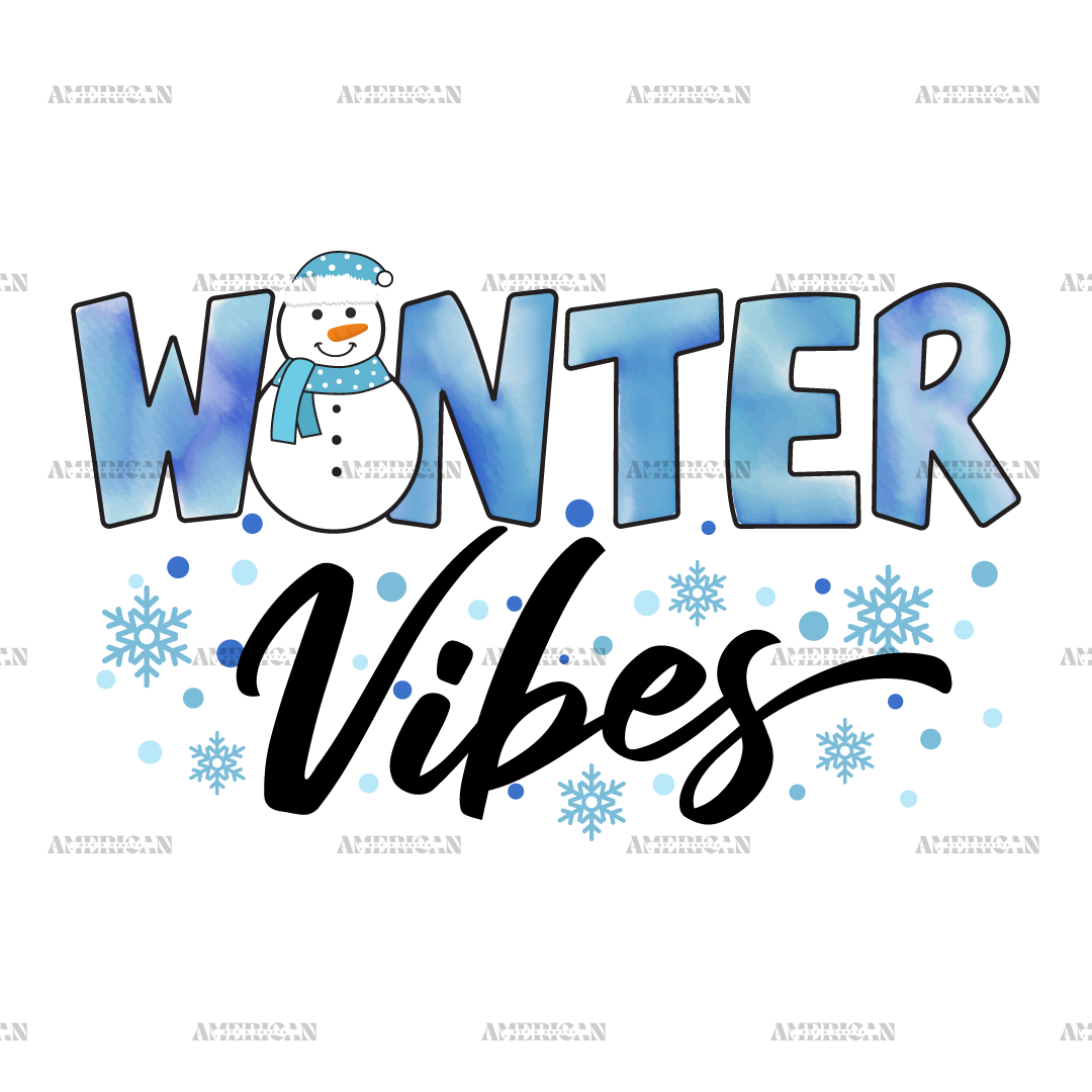 Winter Vibes-2 DTF Transfer