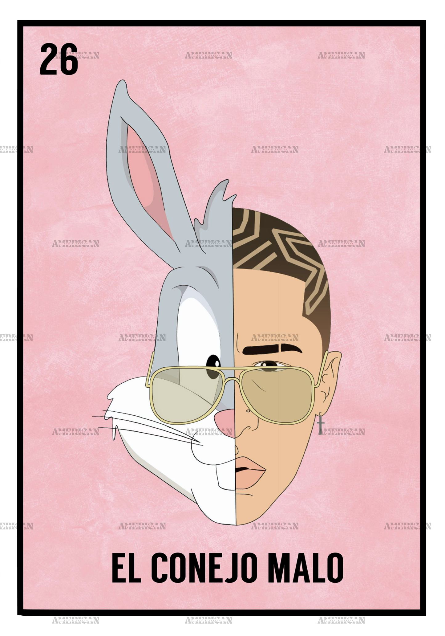 El Conejo Malo Dtf Transfer