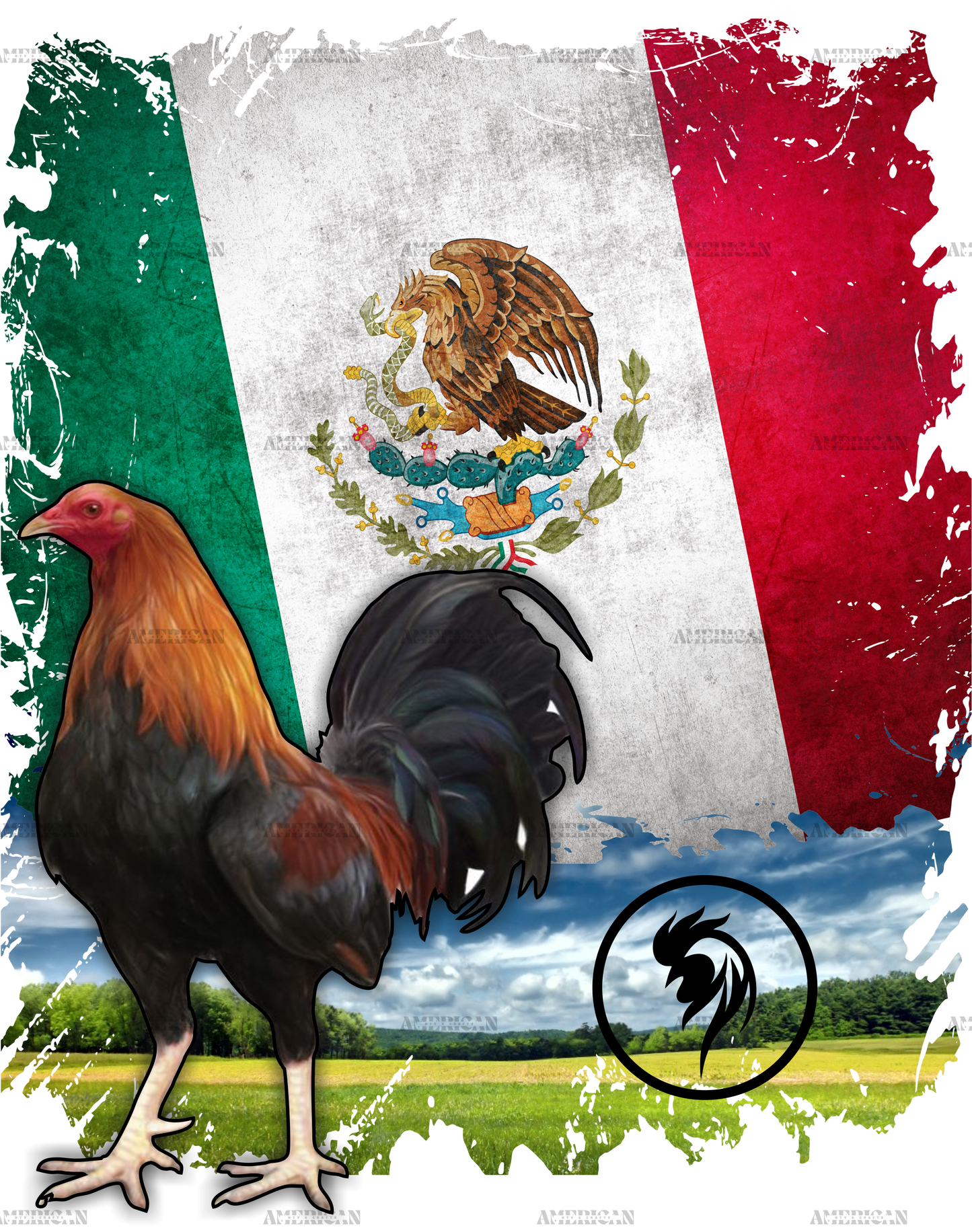 Gallo Rooster Dtf Transfer