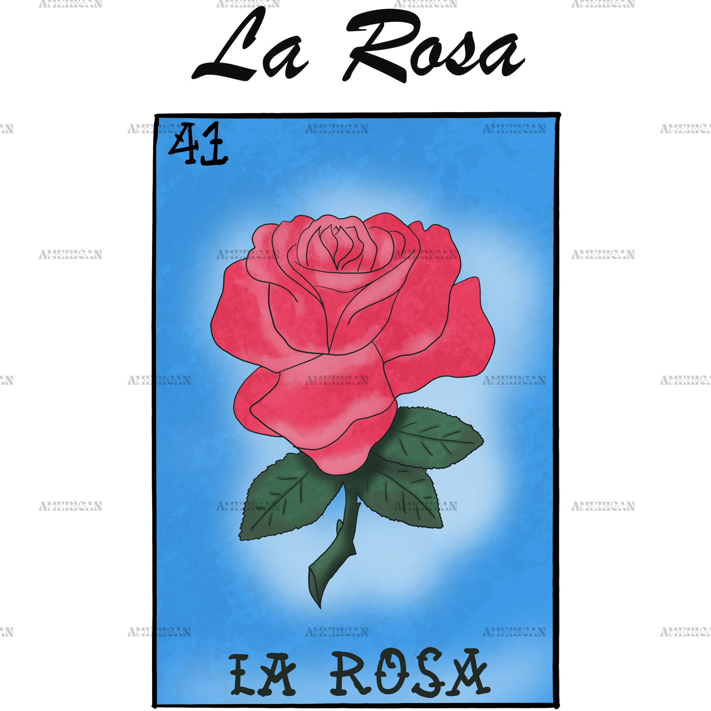 La Rosa Dtf Transfer