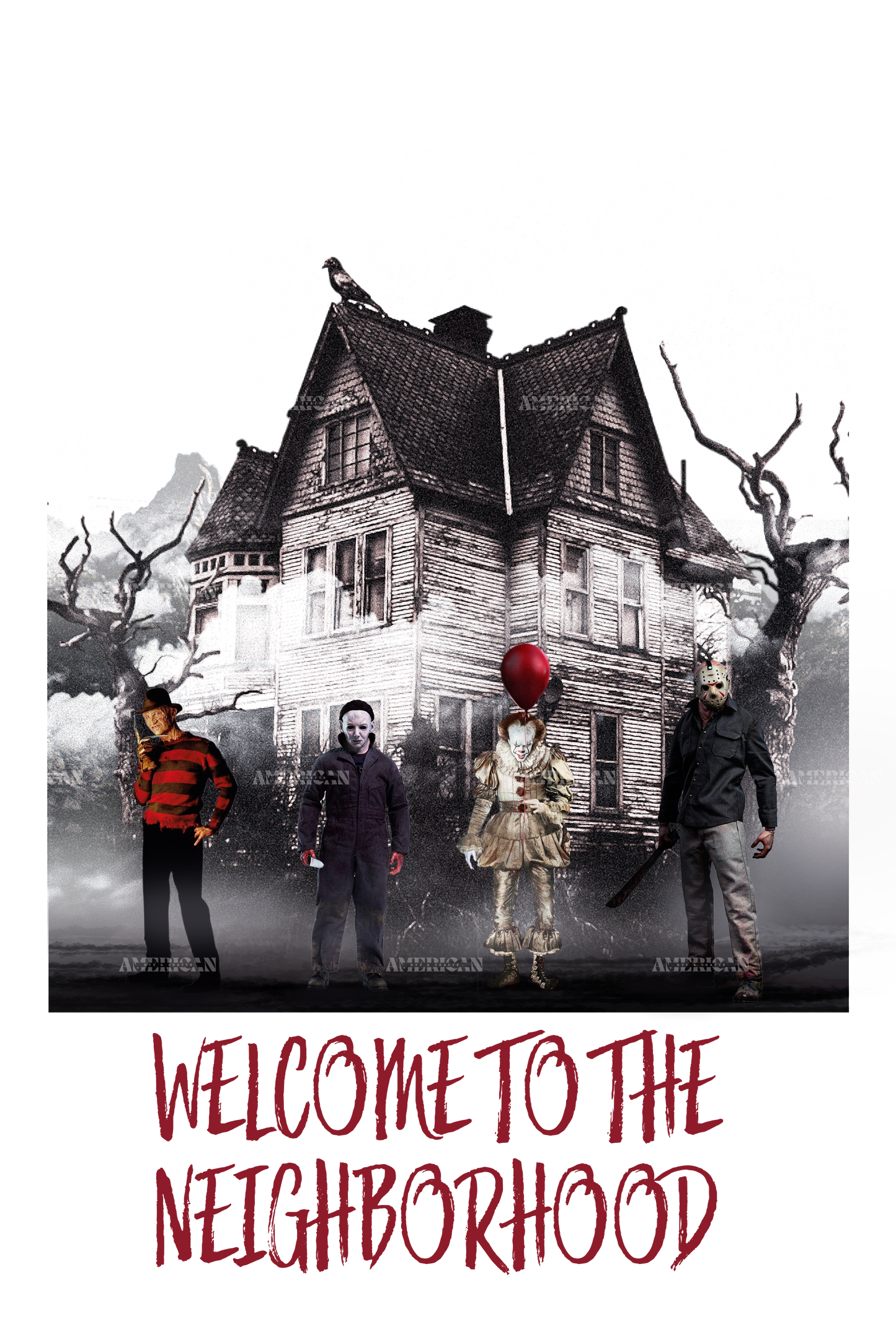 welcome to the neighborhood DTF Transfer