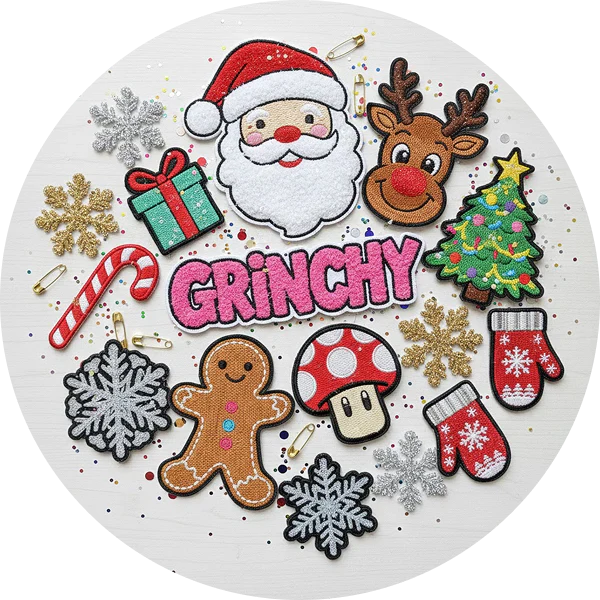 Christmas Patches