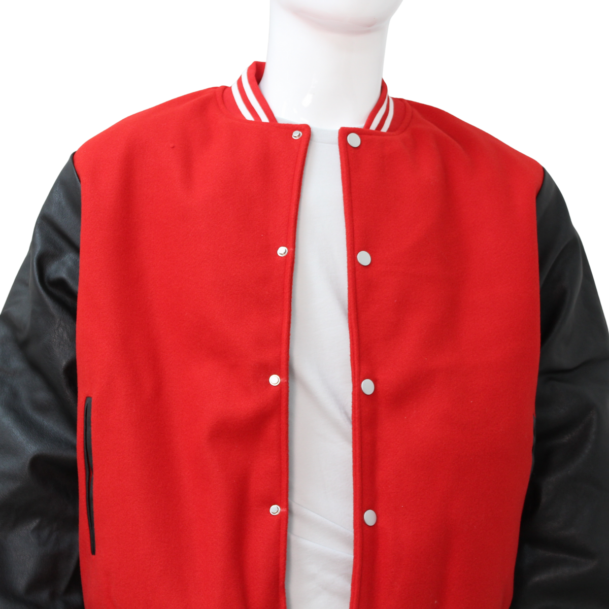 Adult Varsity Jacket with Leather Arm