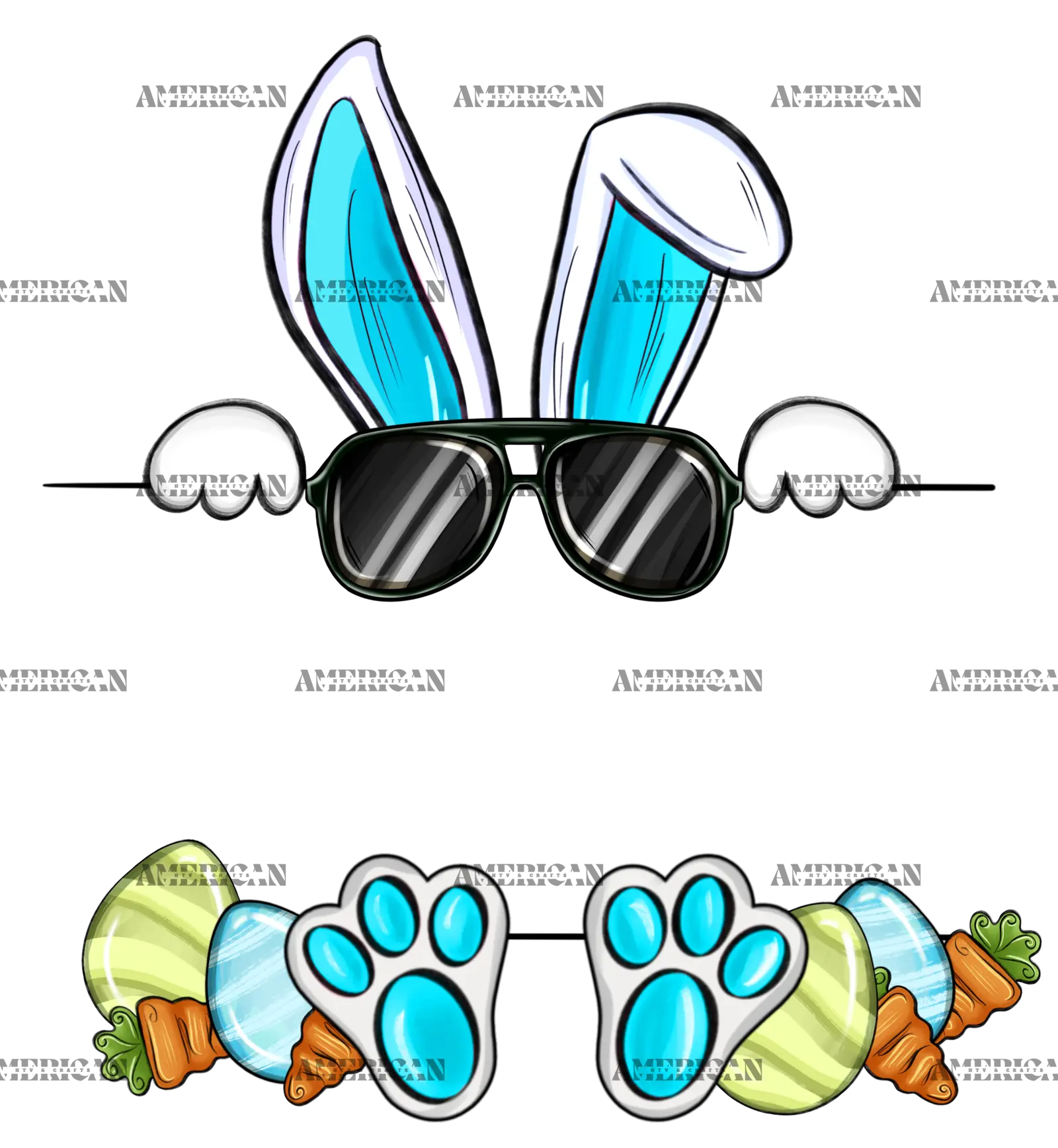 Easter_Bunny_Name_Frame_Blue.png