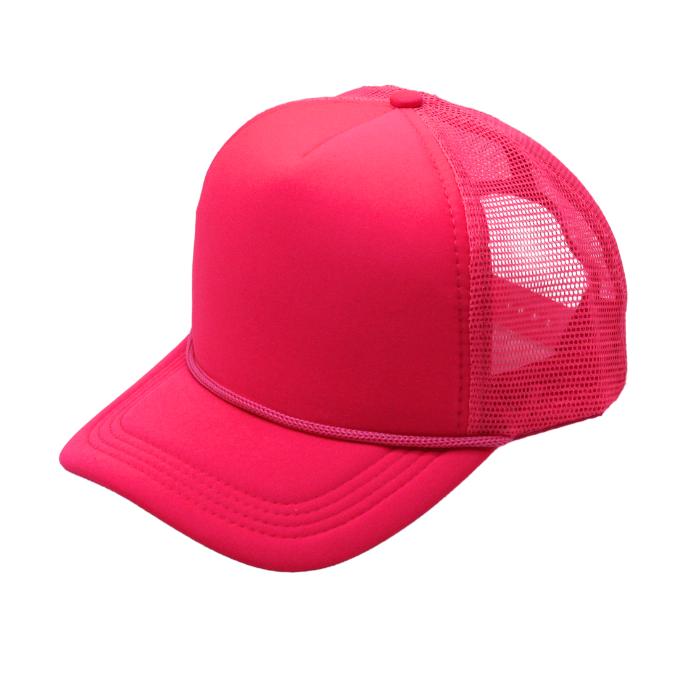 Trucker Cap Polyester Foam Front 5 Panel (Pack of 12)