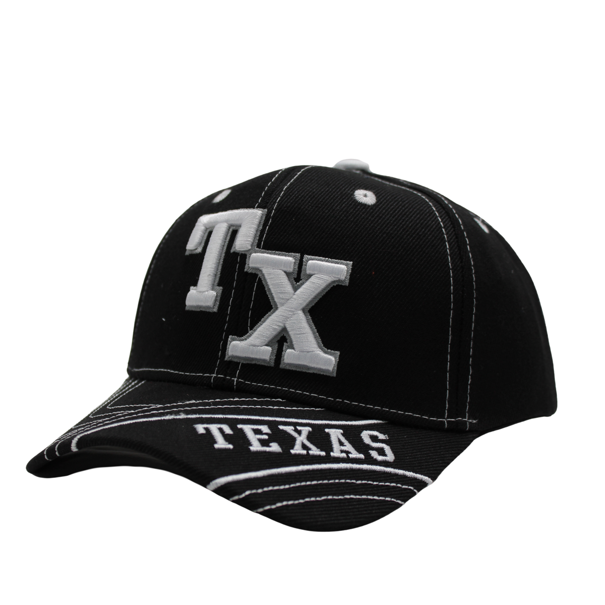 Texas “TX” Embroidered Cap
