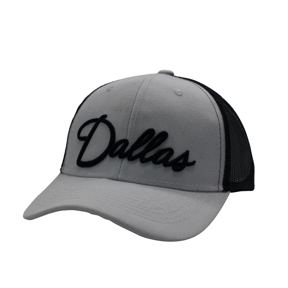 Dallas Script Embroidered Trucker Cap
