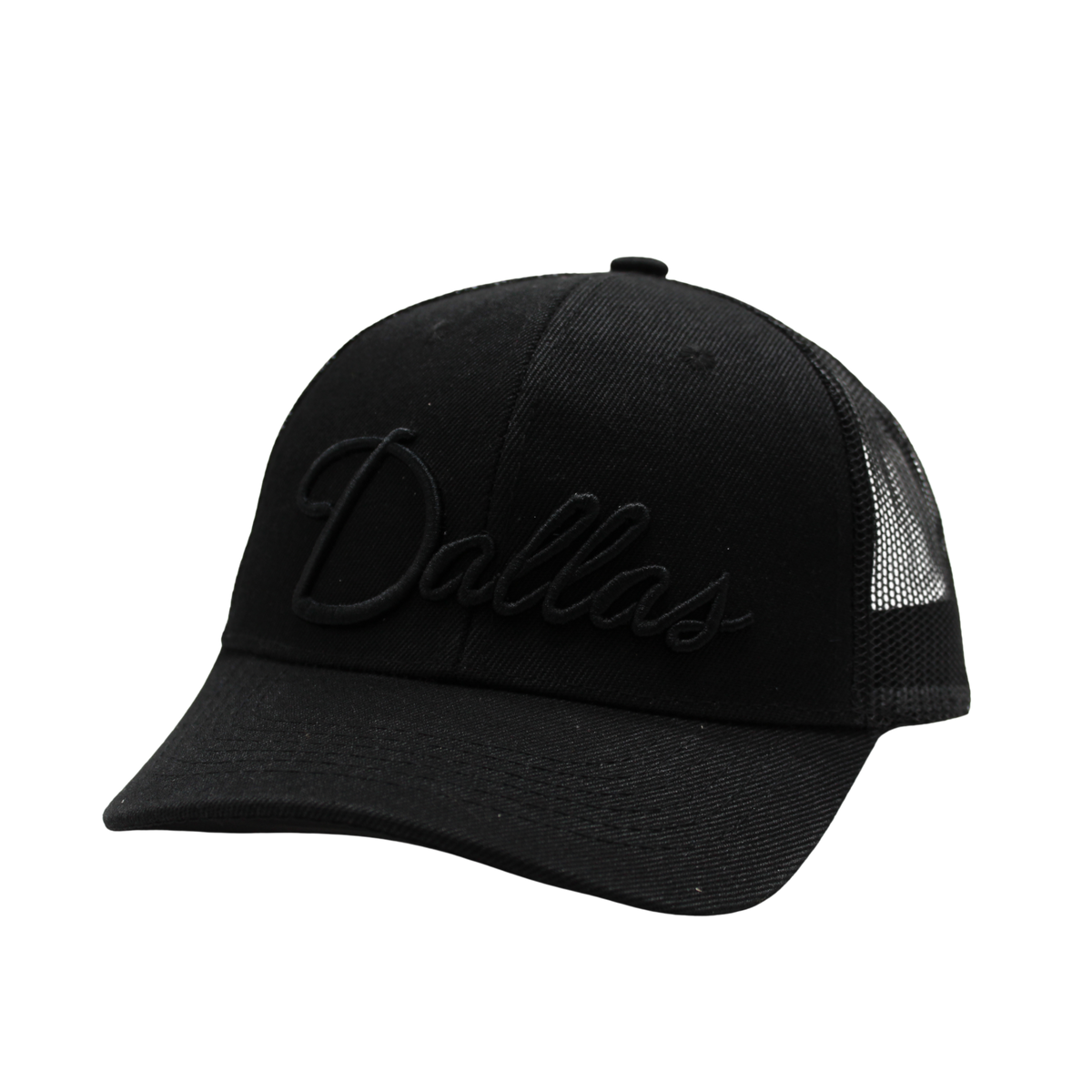 Dallas Script Embroidered Trucker Cap
