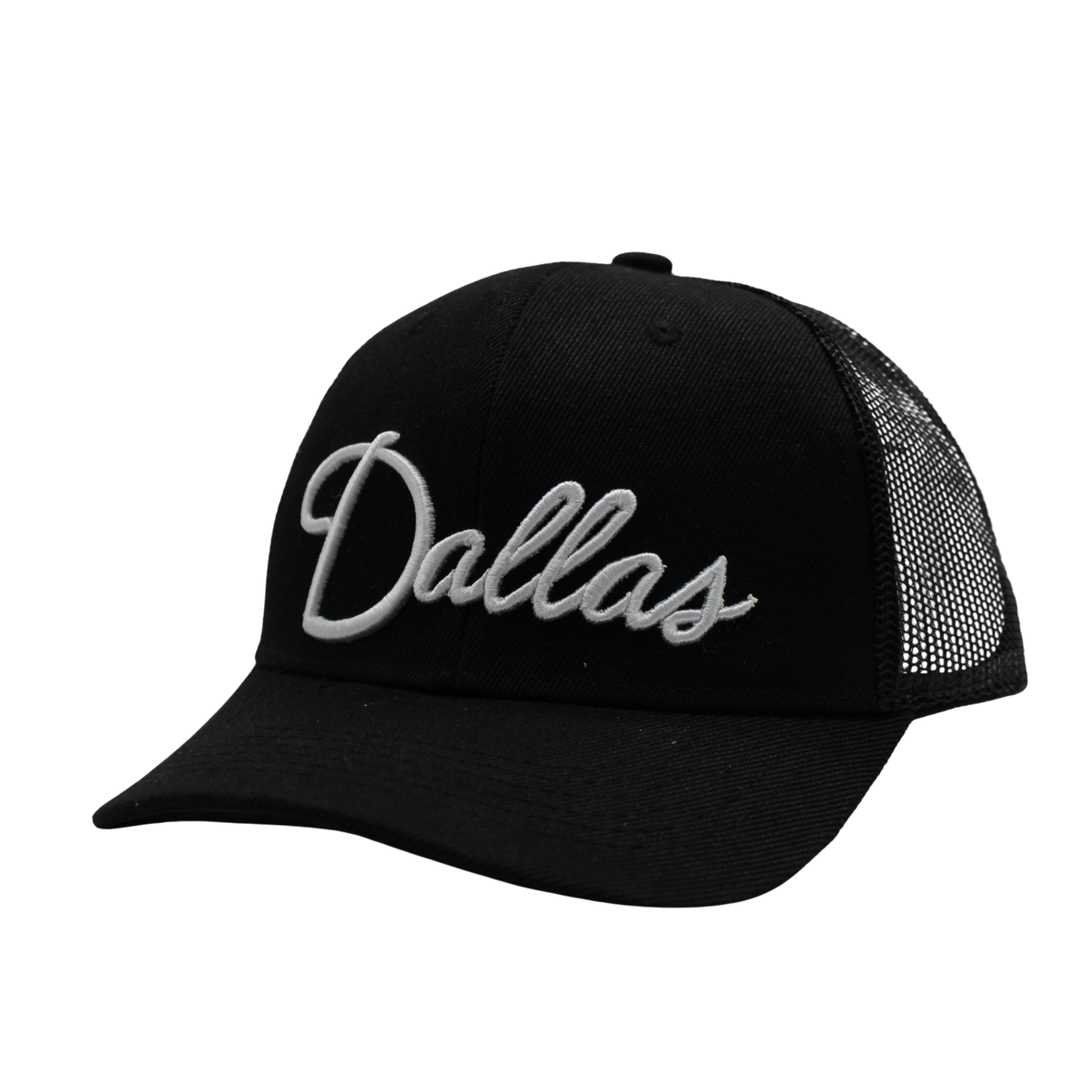 Dallas Script Embroidered Trucker Cap