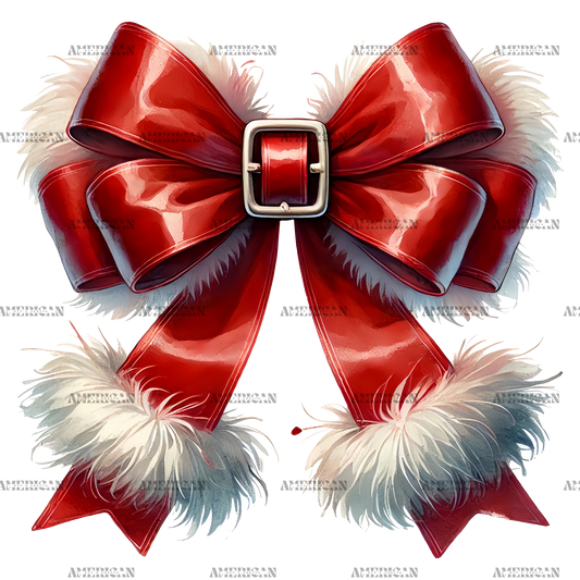 Christmas Bow-1 DTF Transfer