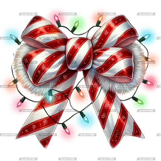 Christmas Bow-2 DTF Transfer
