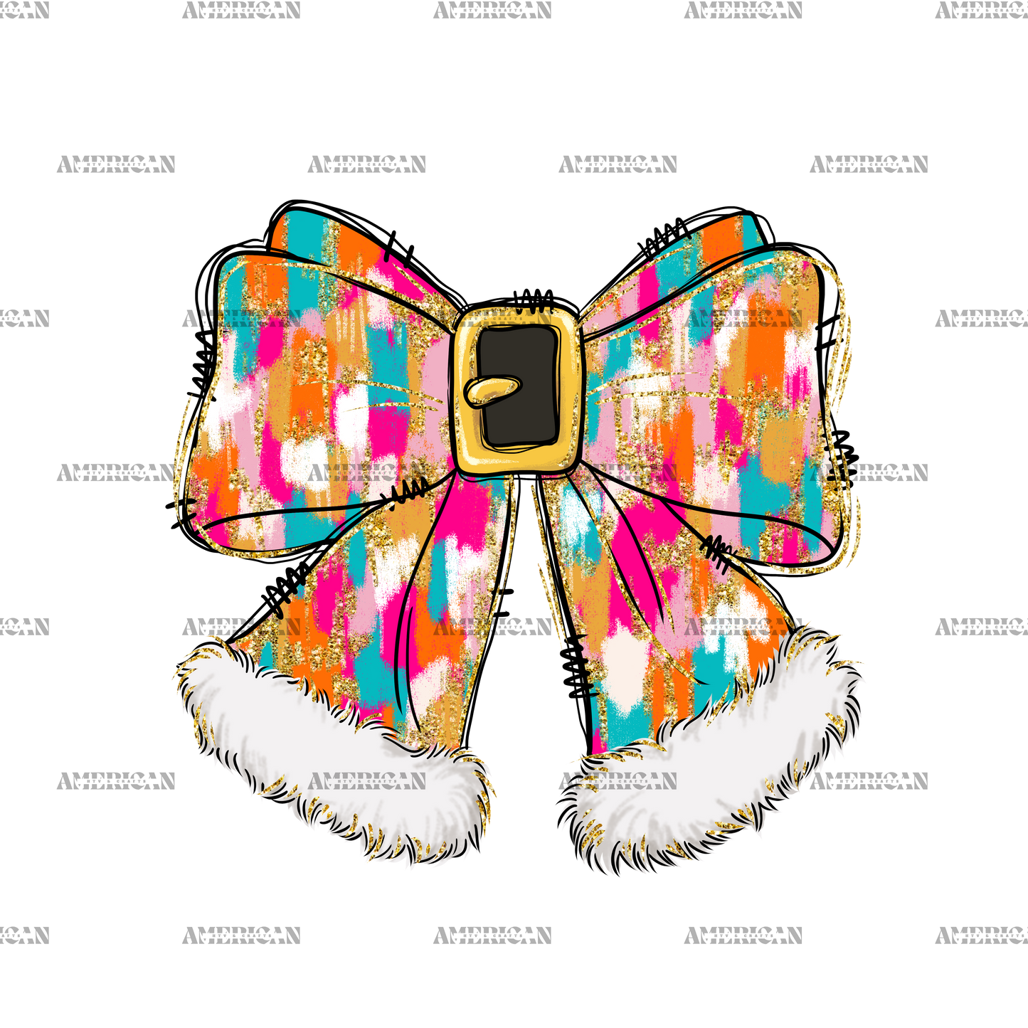 Christmas Bows-6 DTF Transfer