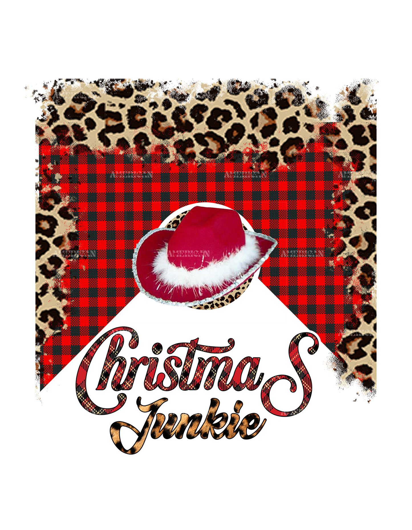 Christmas Junkie DTF Transfer