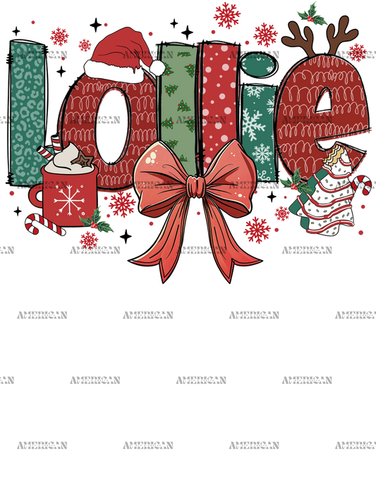Christmas Lollie DTF Transfer