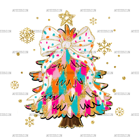 Christmas-Tree-7 DTF Transfer