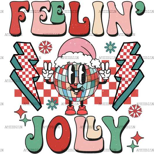Feelin Jolly-1 DTF Transfer