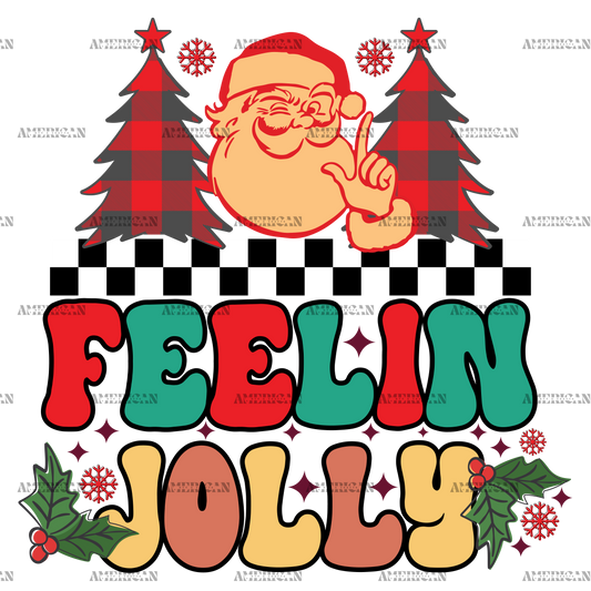 Feelin Jolly-5 DTF Transfer
