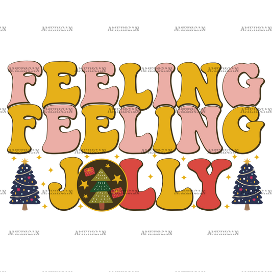 Feelin Jolly-7 DTF Transfer