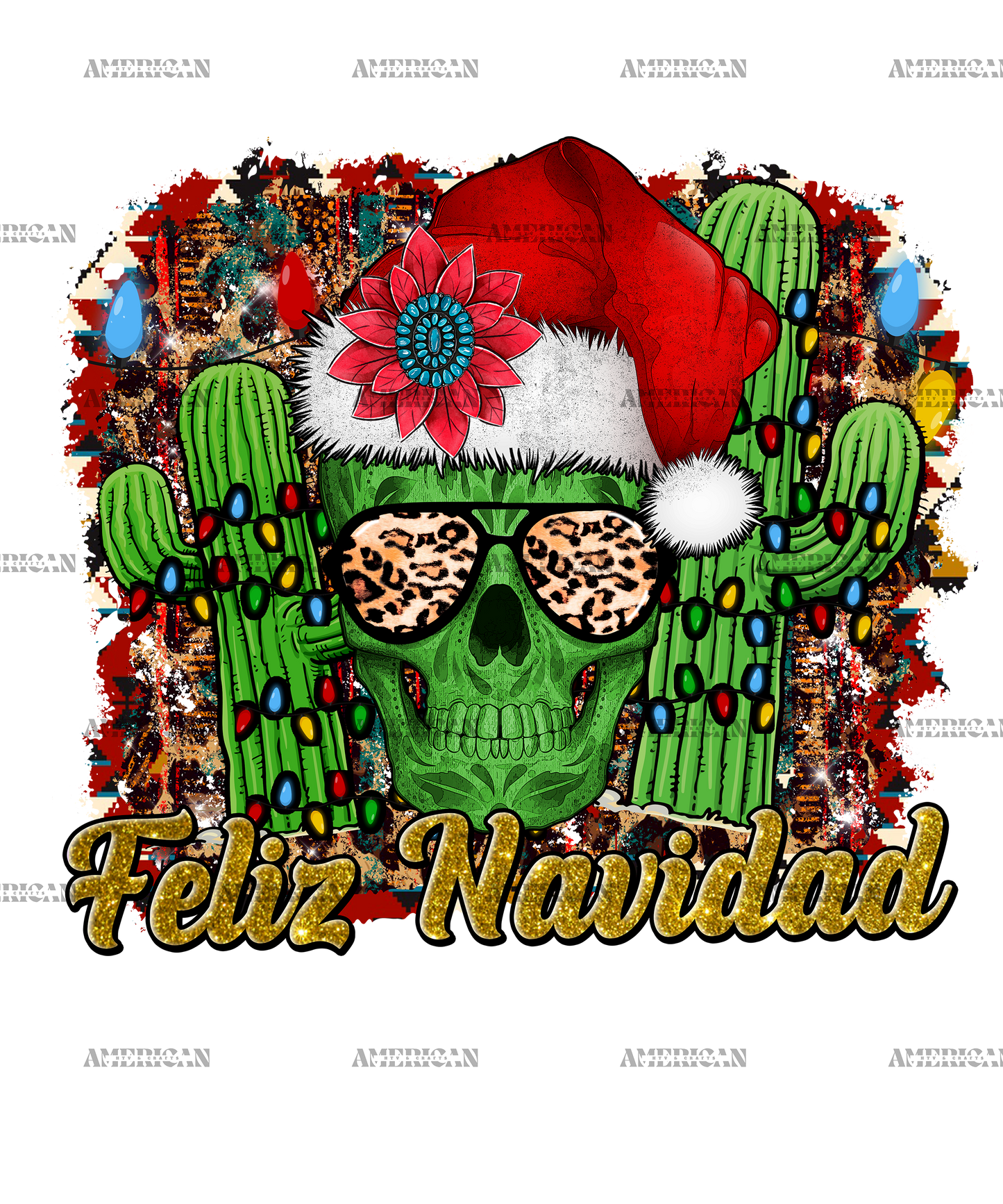 Feliz Navidad DTF Transfer