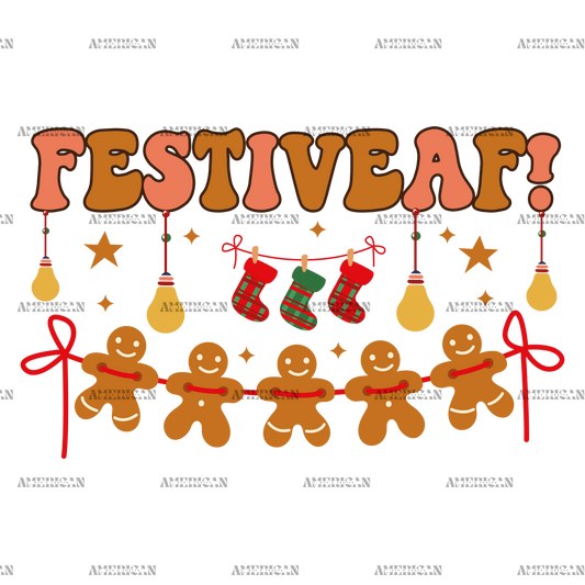 Festive AF-3 DTF Transfer