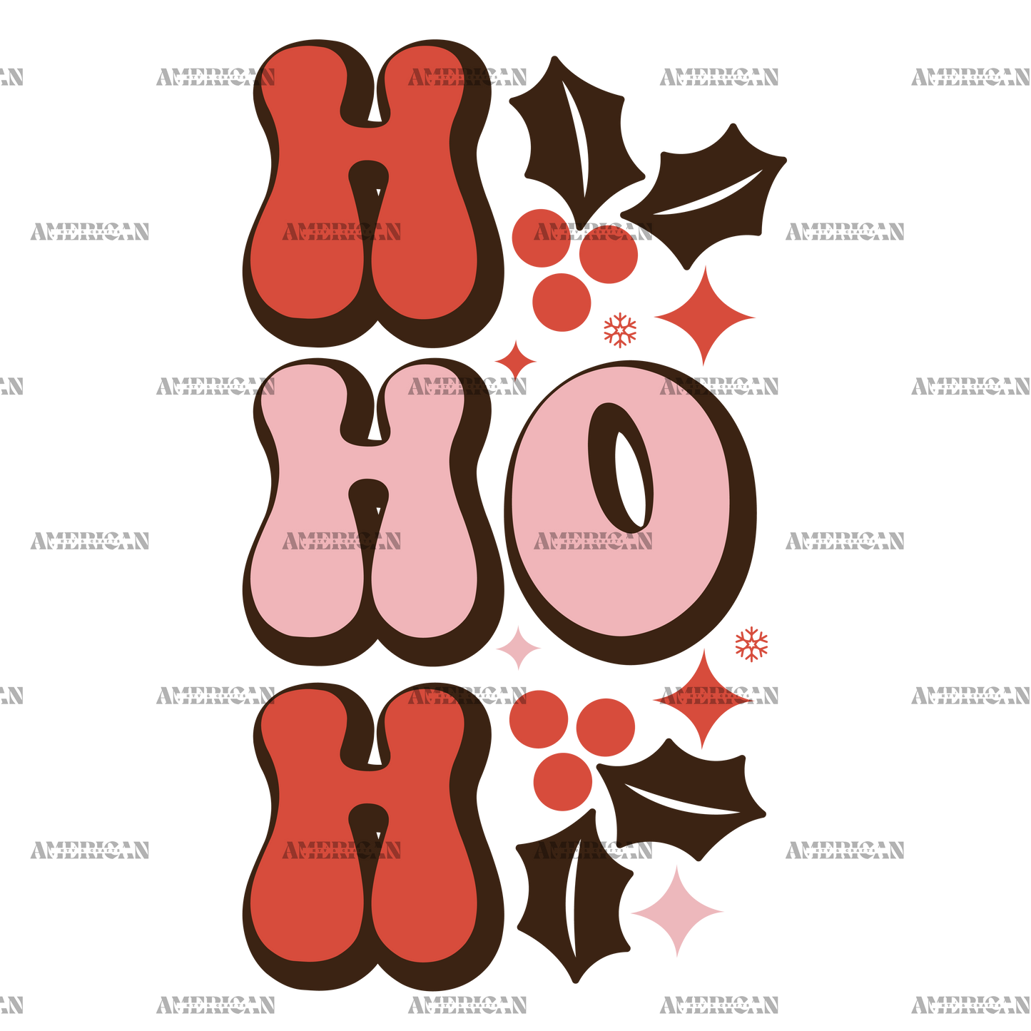 HoHoHo-2 DTF Transfer