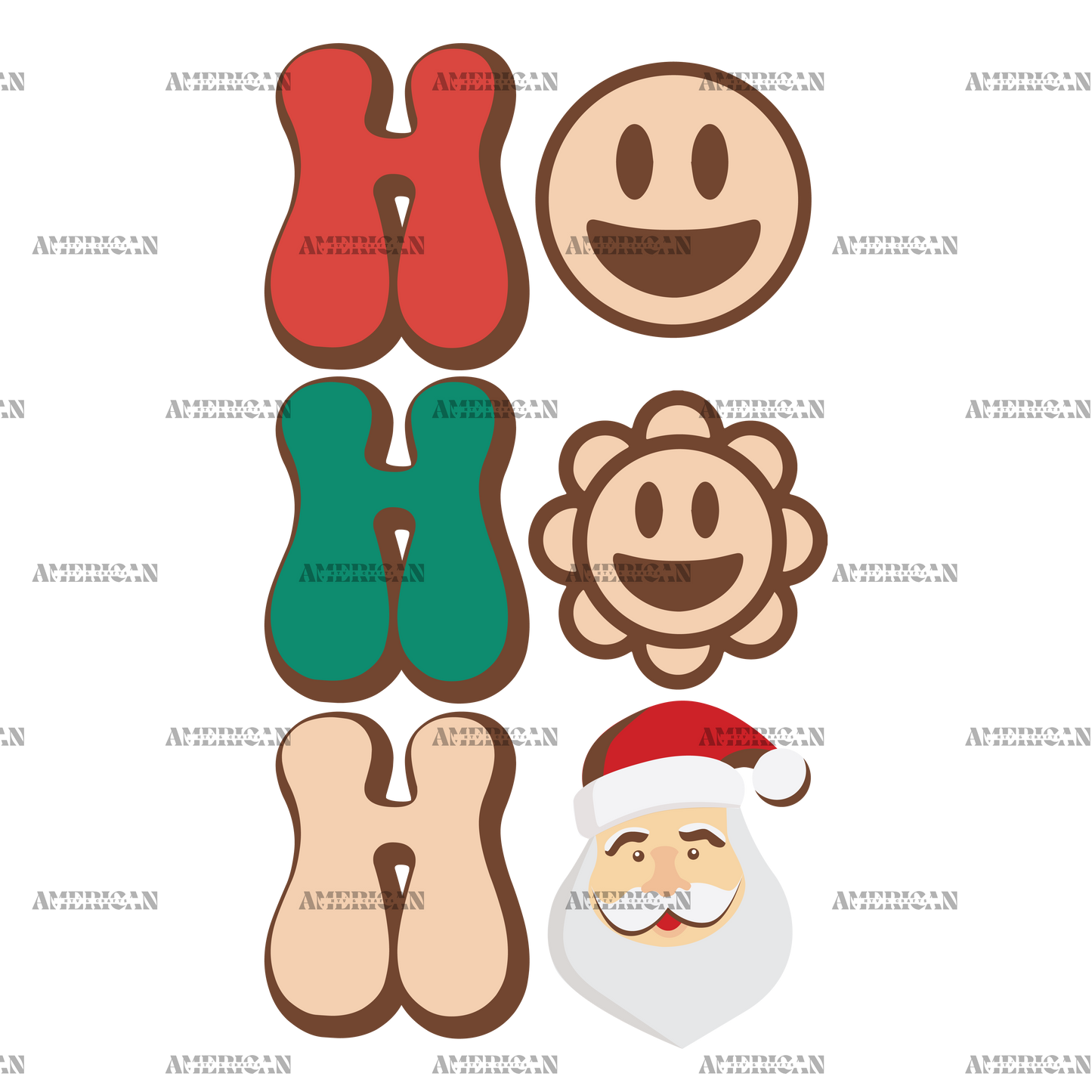 HoHoHo-6 DTF Transfer