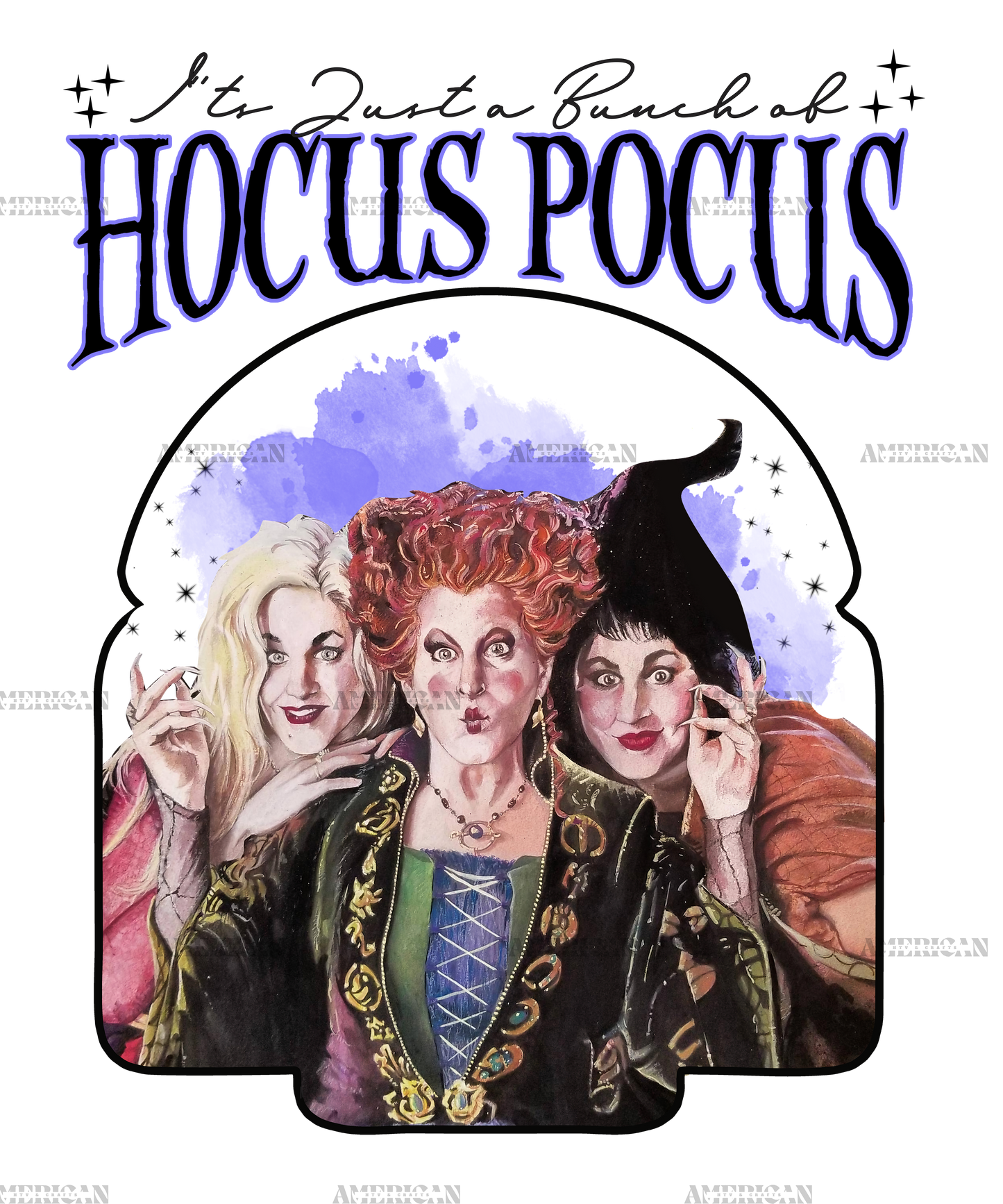 Its Just A Bunch Of Hocus Pocus DTF Transfer