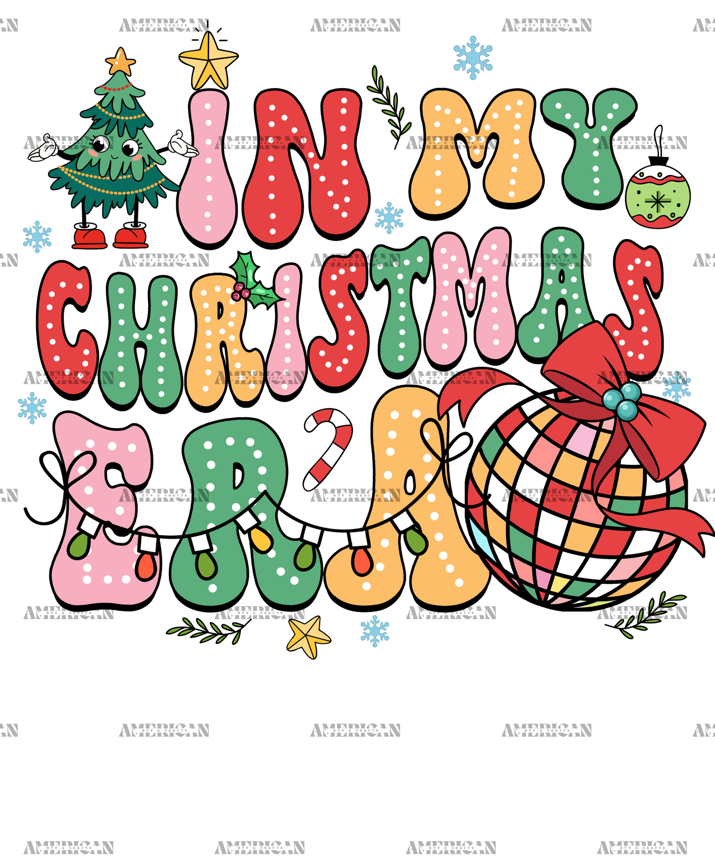 In My Christmas Era-1 DTF Transfer