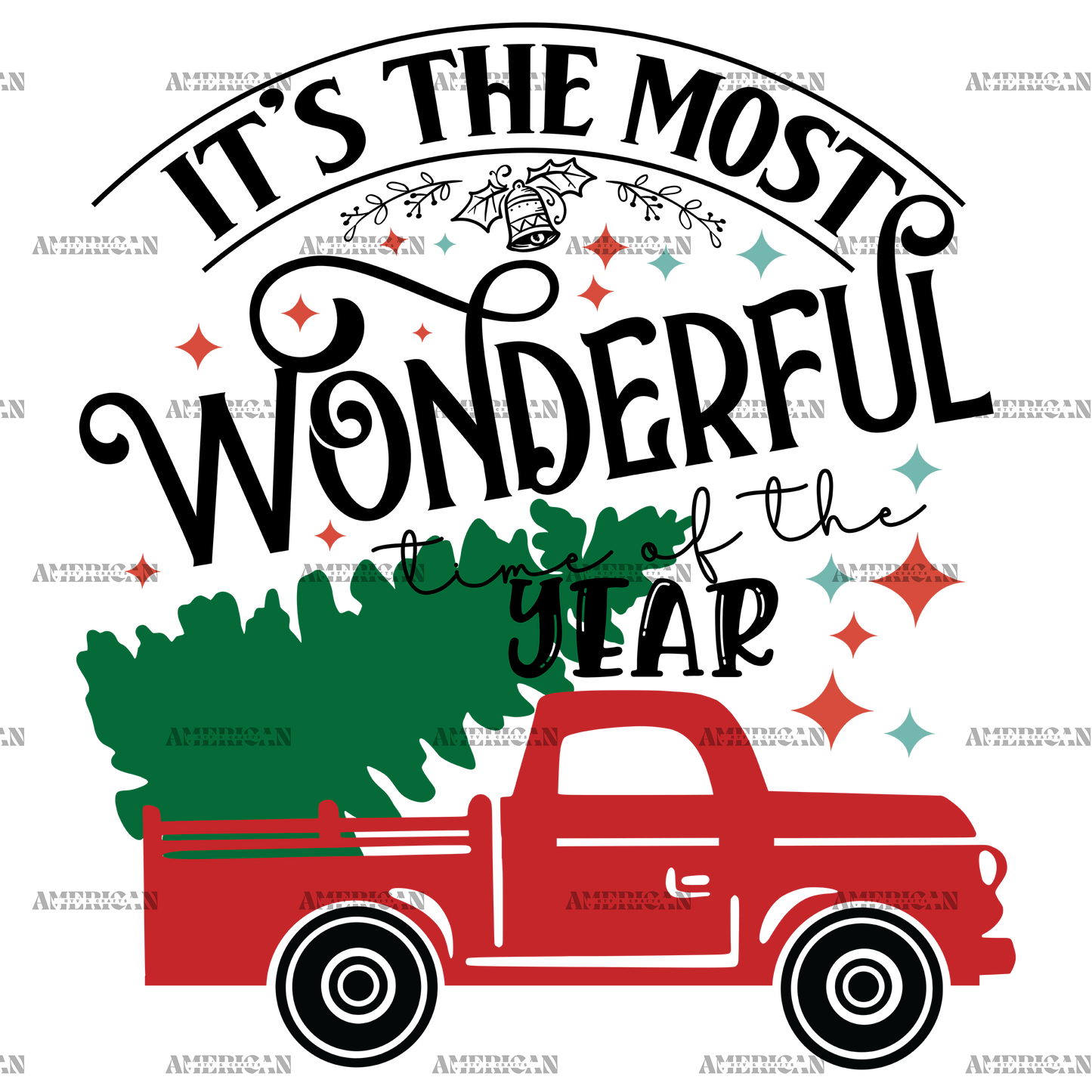 Its The Most Wonderful Time Of The Year-5 DTF Transfer