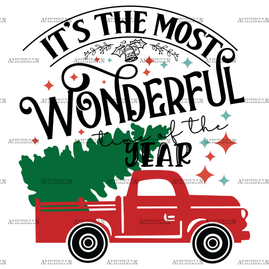 Its The Most Wonderful Time Of The Year-5 DTF Transfer