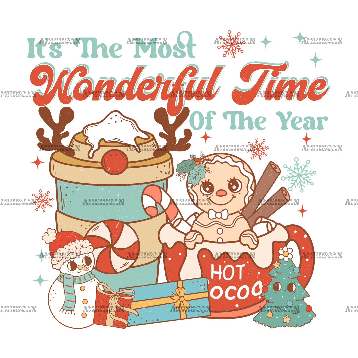Its The Most Wonderful Time Of The Year-6 DTF Transfer