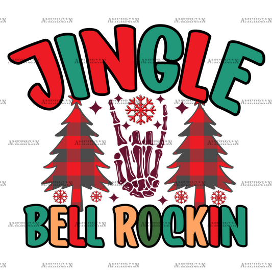 Jingle Bell Rockin-2 DTF Transfer