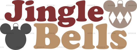 Jingle Bells-2 DTF Transfer