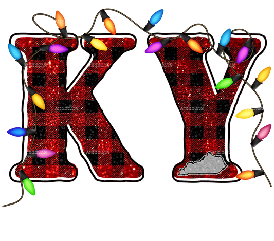 Kentucky Christmas DTF Transfer