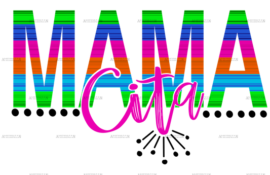 Mama Cita Dots Dtf Transfer