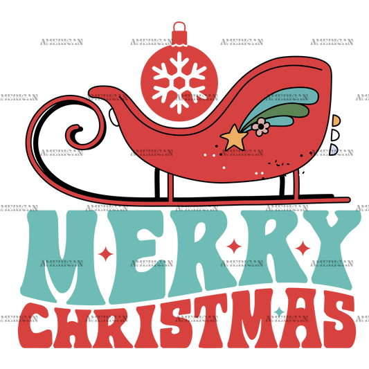 Merry Christmas-17 DTF Transfer