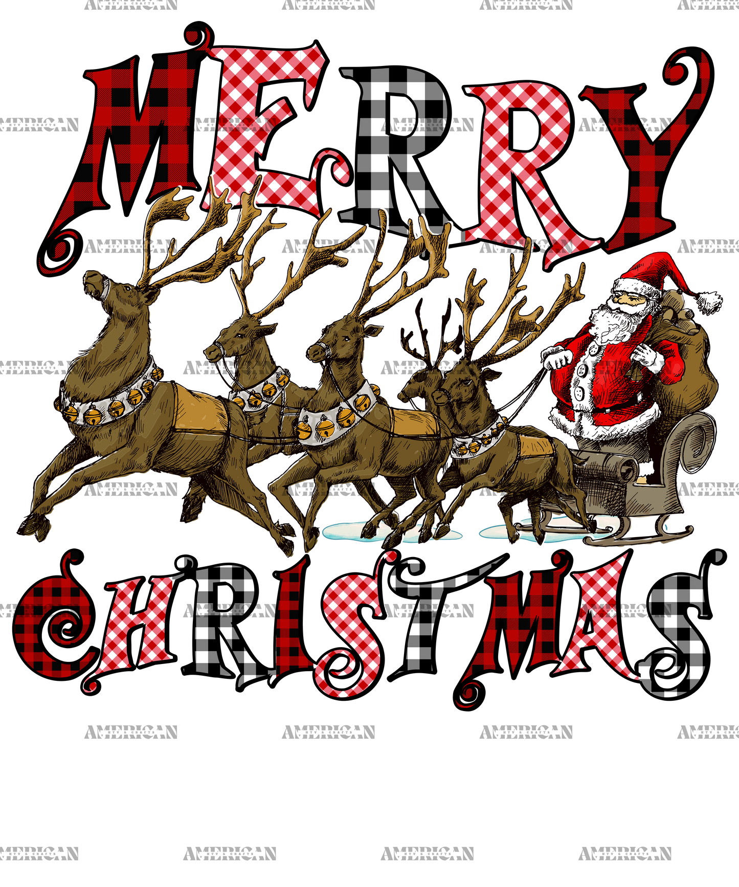 Merry Christmas-20 DTF Transfer