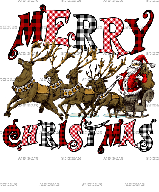 Merry Christmas-20 DTF Transfer