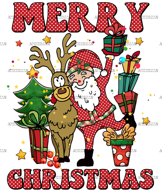 Merry Christmas-21 DTF Transfer