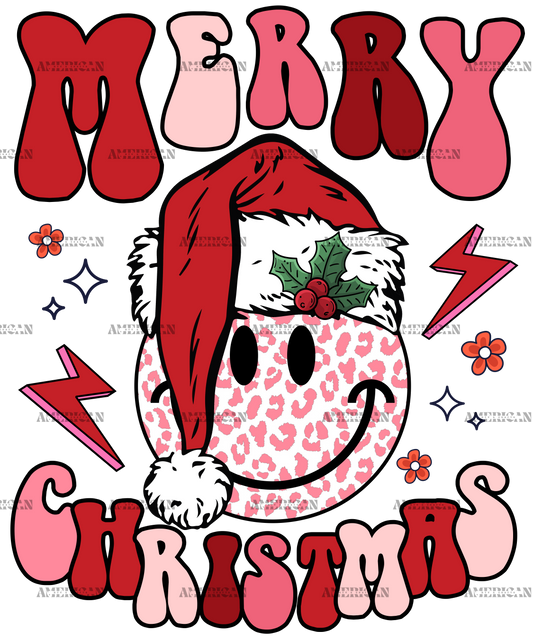 Merry Christmas-5 DTF Transfer