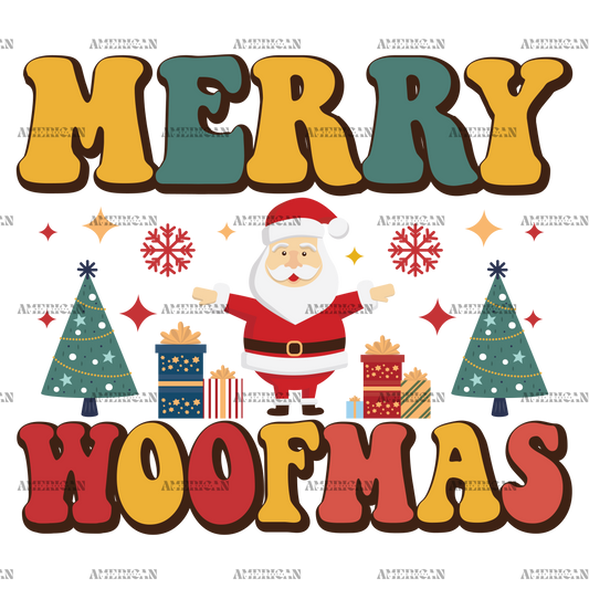 Merry Woofma-1 DTF Transfer