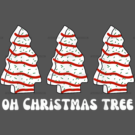 Oh Christmas Tree Cakes-3 DTF Transfer