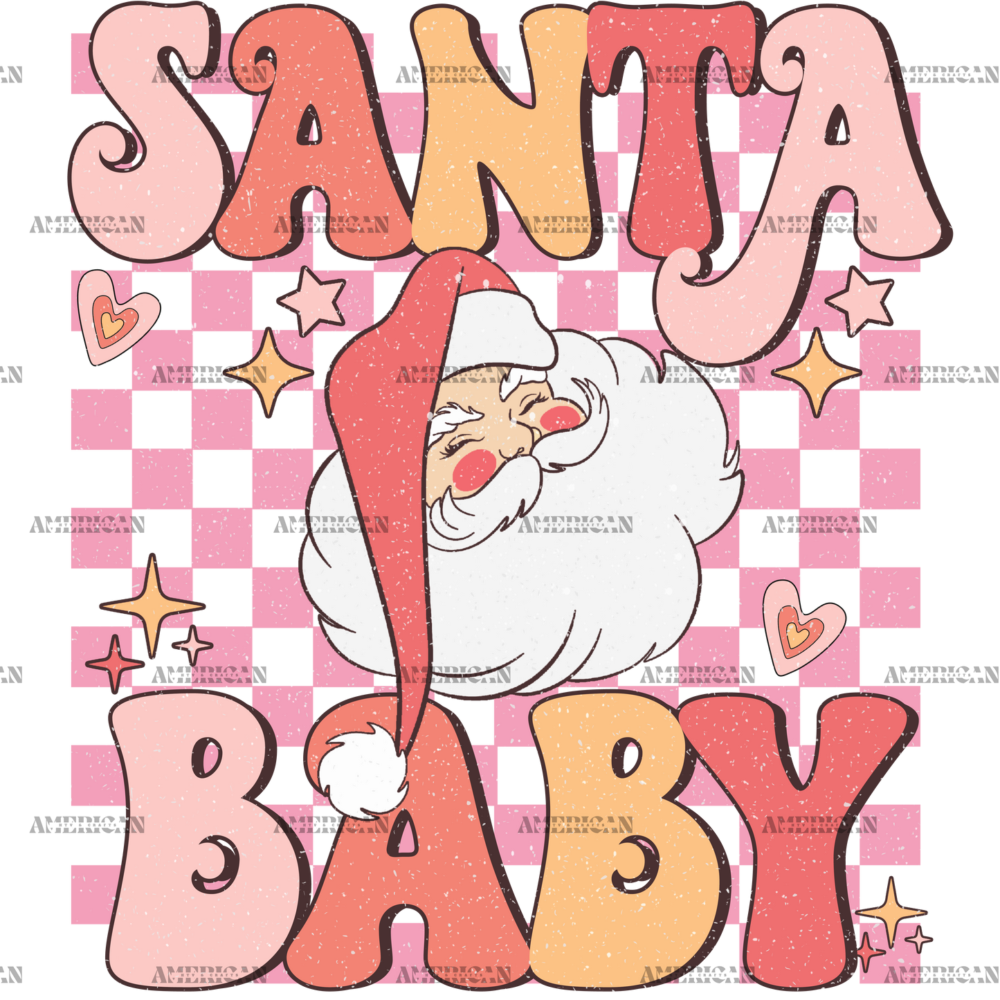 Santa-Baby-10 DTF Transfer